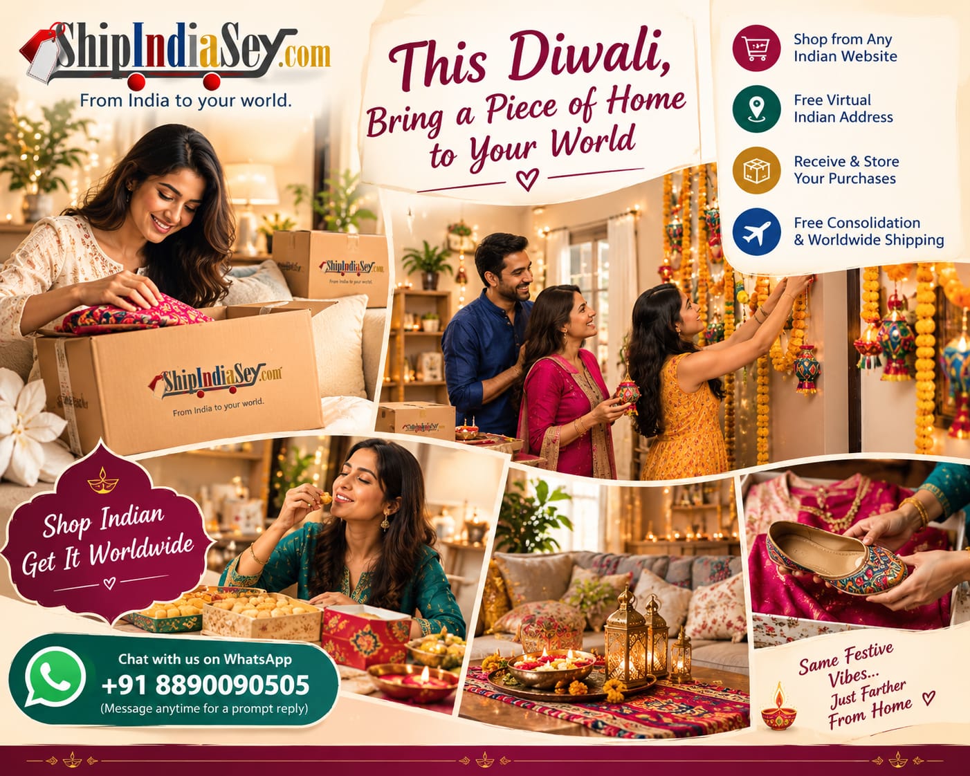 Diwali Celebration Abroad: Finding the Feeling of Home